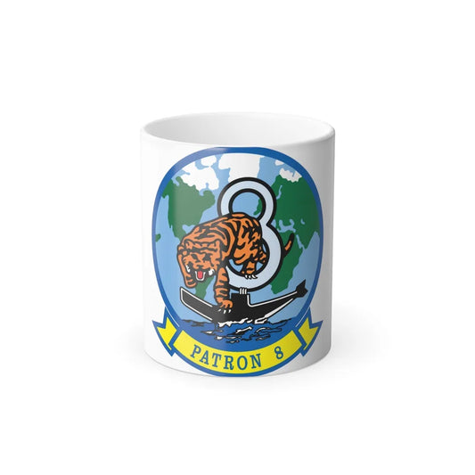 VP 8 PATRON 8 (U.S. Navy) Color Changing Mug 11oz-11oz-Go Mug Yourself