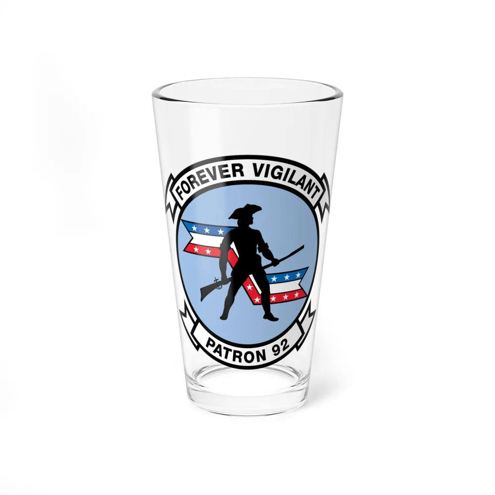 VP 92 Forever Vigilant Patron 92 (U.S. Navy) Pint Glass 16oz-16oz-Go Mug Yourself