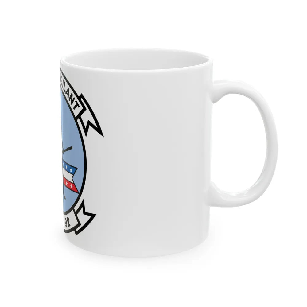 VP 92 Forever Vigilant Patron 92 (U.S. Navy) White Coffee Mug-Go Mug Yourself