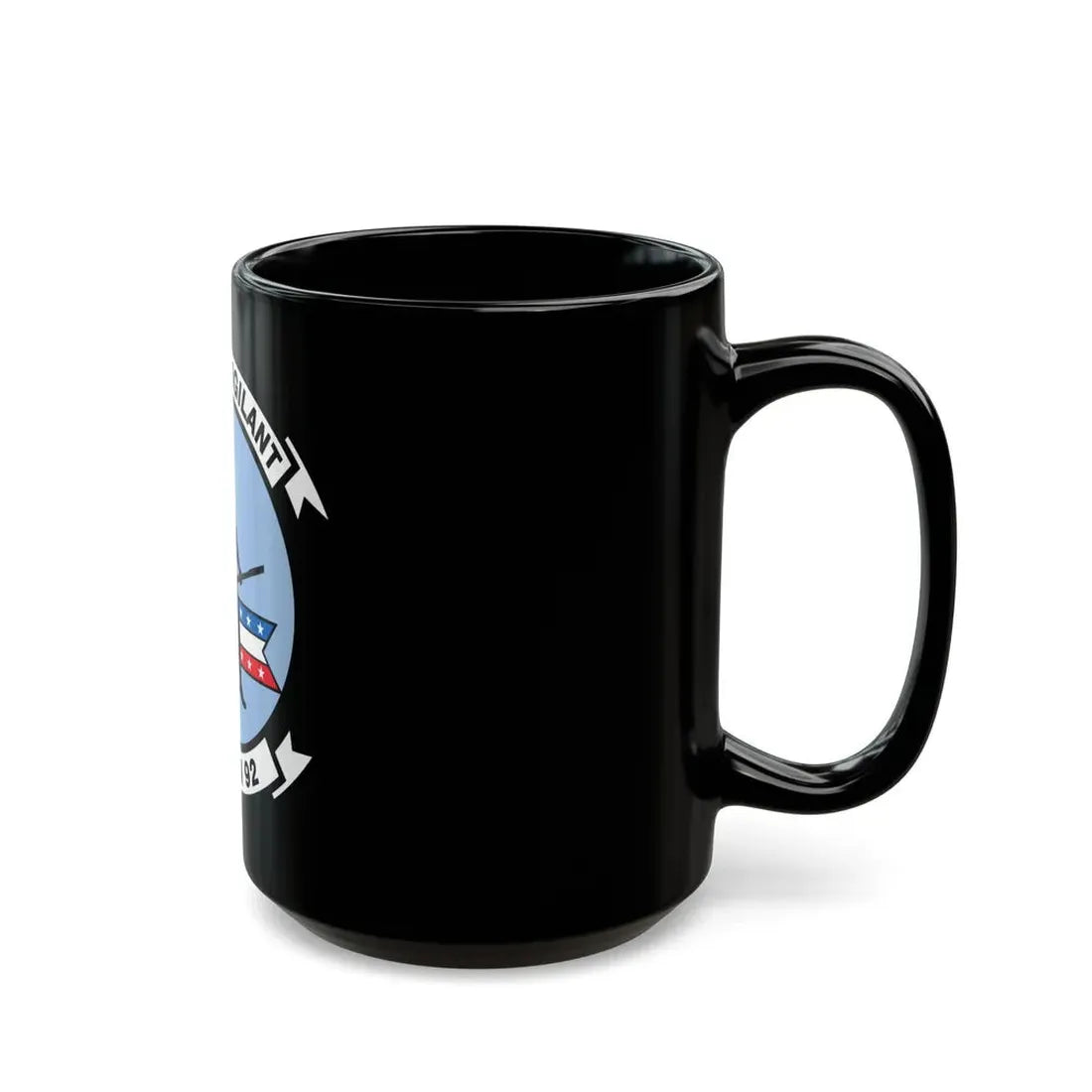 VP 92 Forever Vigilant Patron 92 (U.S. Navy) Black Coffee Mug - Go Mug Yourself