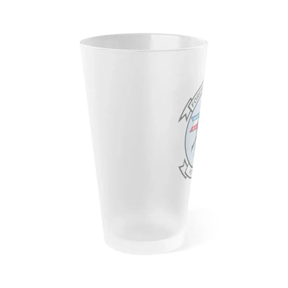 VP 92 Forever Vigilant Patron 92 (U.S. Navy) Frosted Pint Glass 16oz - Go Mug Yourself