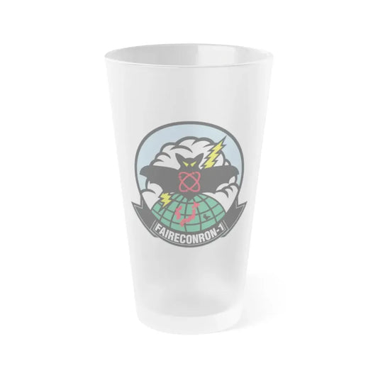 VQ 1 FAIRECONRON 1 World Watchers (U.S. Navy) Frosted Pint Glass 16oz Default Title - Go Mug Yourself