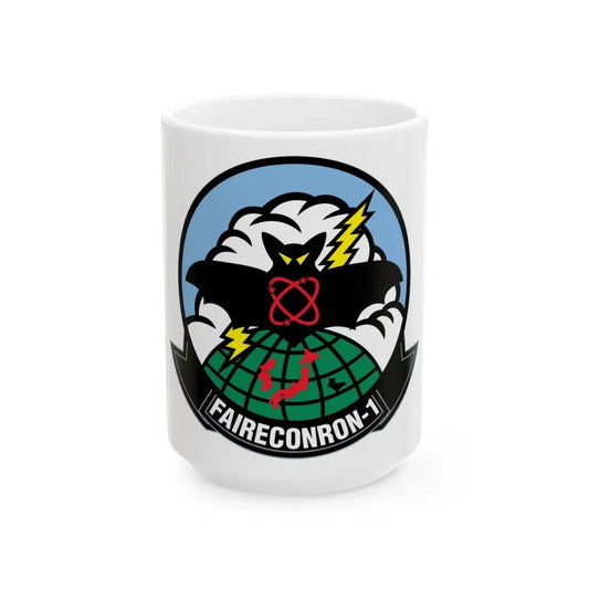VQ 1 FAIRECONRON 1 World Watchers (U.S. Navy) White Coffee Mug 15oz - Go Mug Yourself