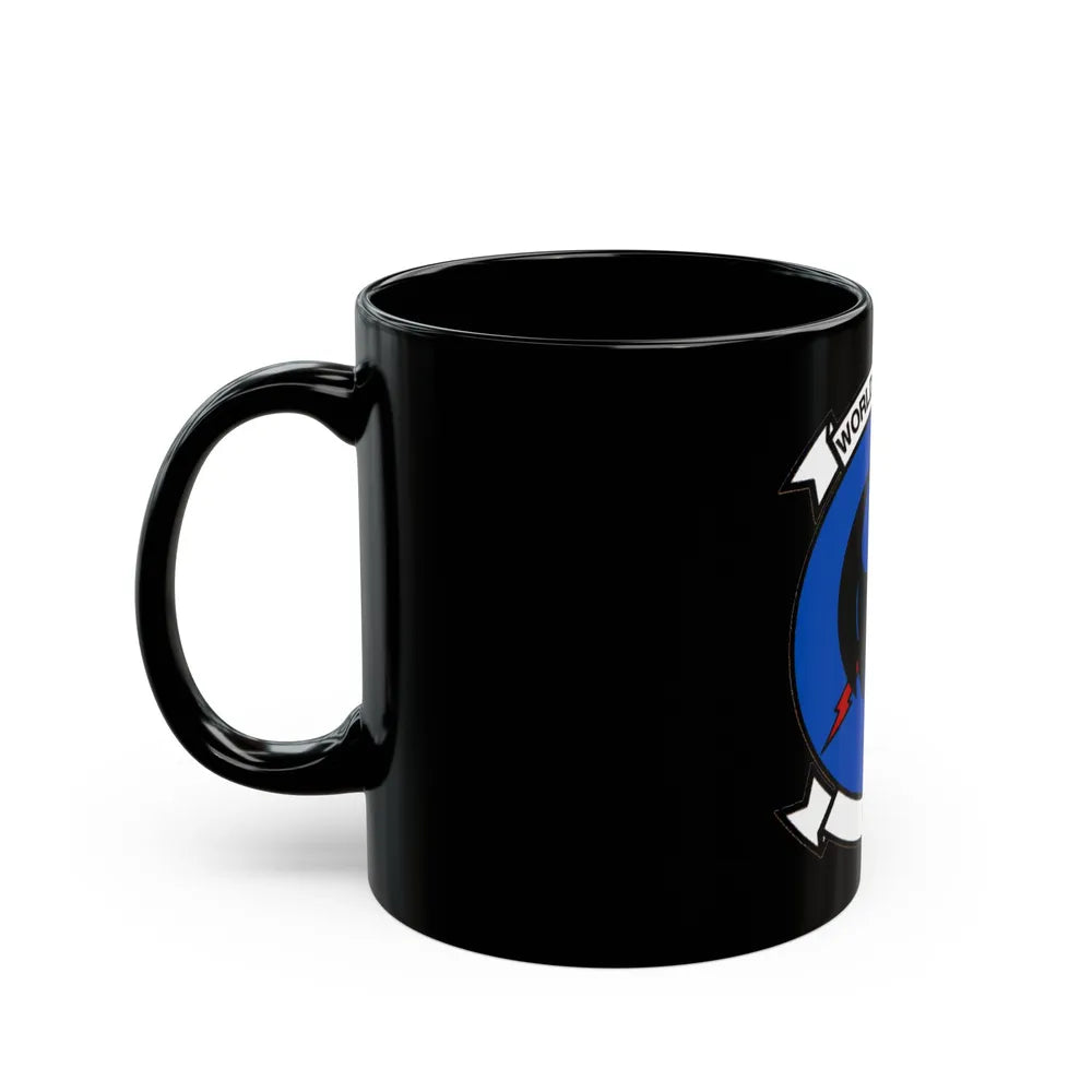 VQ 1 World Watchers v2 (U.S. Navy) Black Coffee Mug-Go Mug Yourself