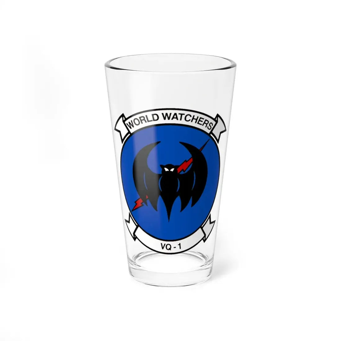 VQ 1 World Watchers v2 (U.S. Navy) Pint Glass 16oz 16oz - Go Mug Yourself