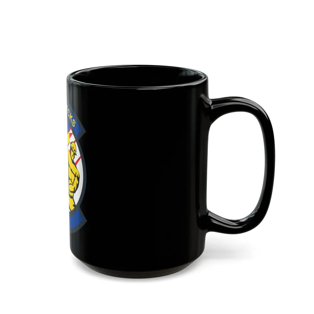 VQ 7 Roughnecks (U.S. Navy) Black Coffee Mug-Go Mug Yourself