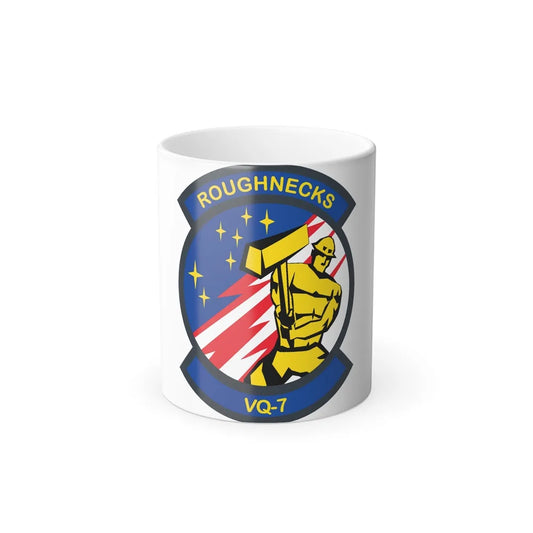 VQ 7 Roughnecks (U.S. Navy) Color Changing Mug 11oz-11oz-Go Mug Yourself
