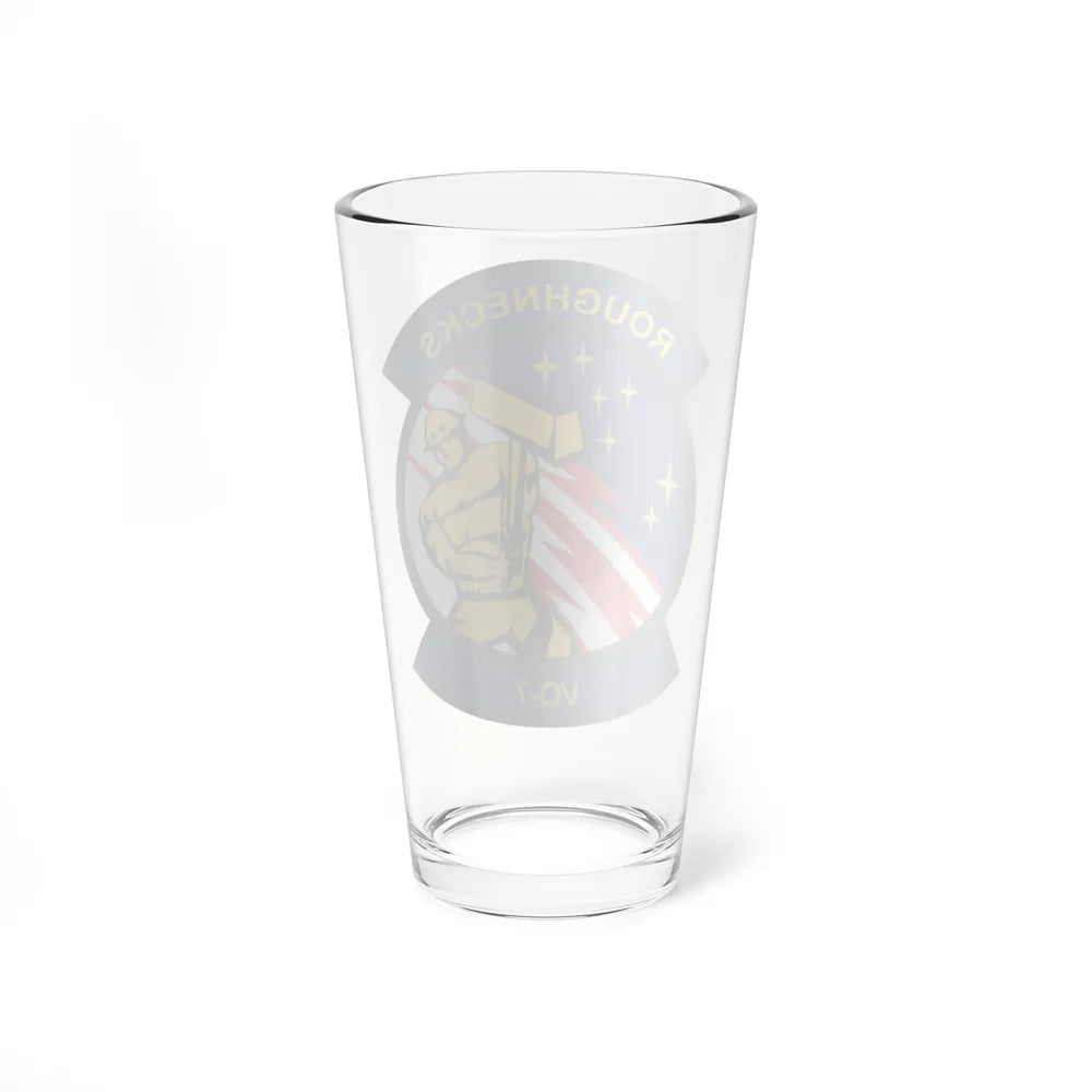 VQ 7 Roughnecks (U.S. Navy) Pint Glass 16oz-Go Mug Yourself