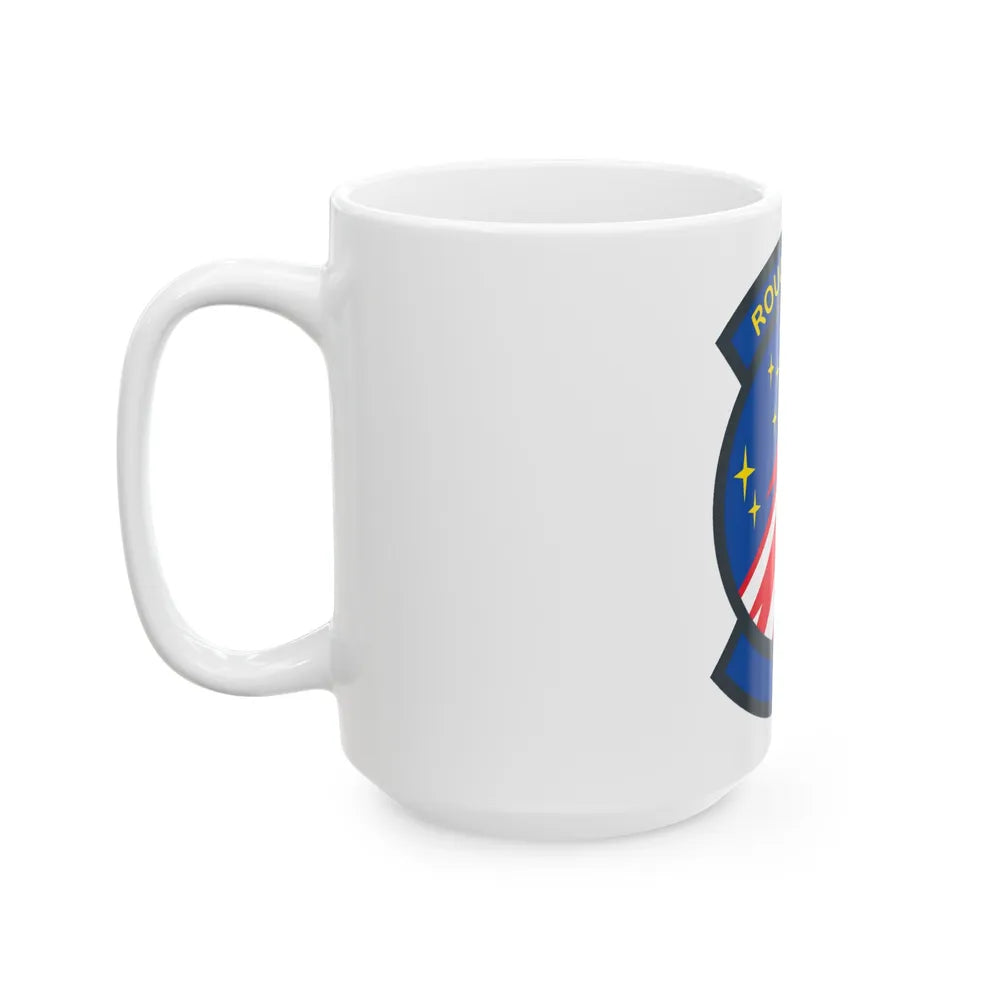 VQ 7 Roughnecks (U.S. Navy) White Coffee Mug-Go Mug Yourself