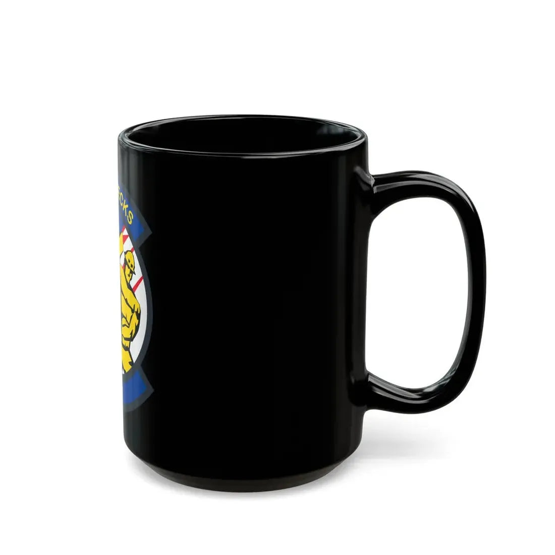VQ 7 Roughnecks (U.S. Navy) Black Coffee Mug - Go Mug Yourself