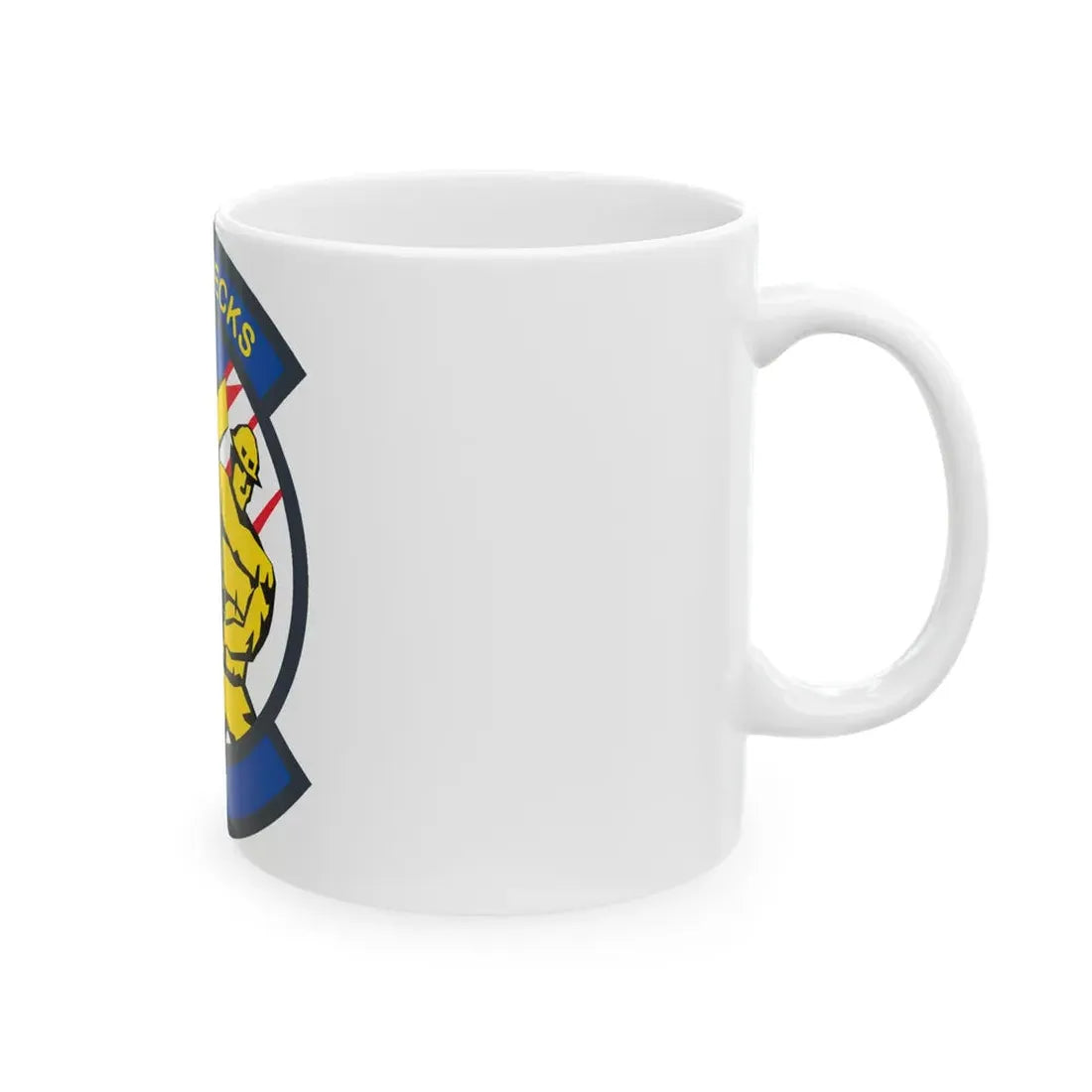 VQ 7 Roughnecks (U.S. Navy) White Coffee Mug - Go Mug Yourself