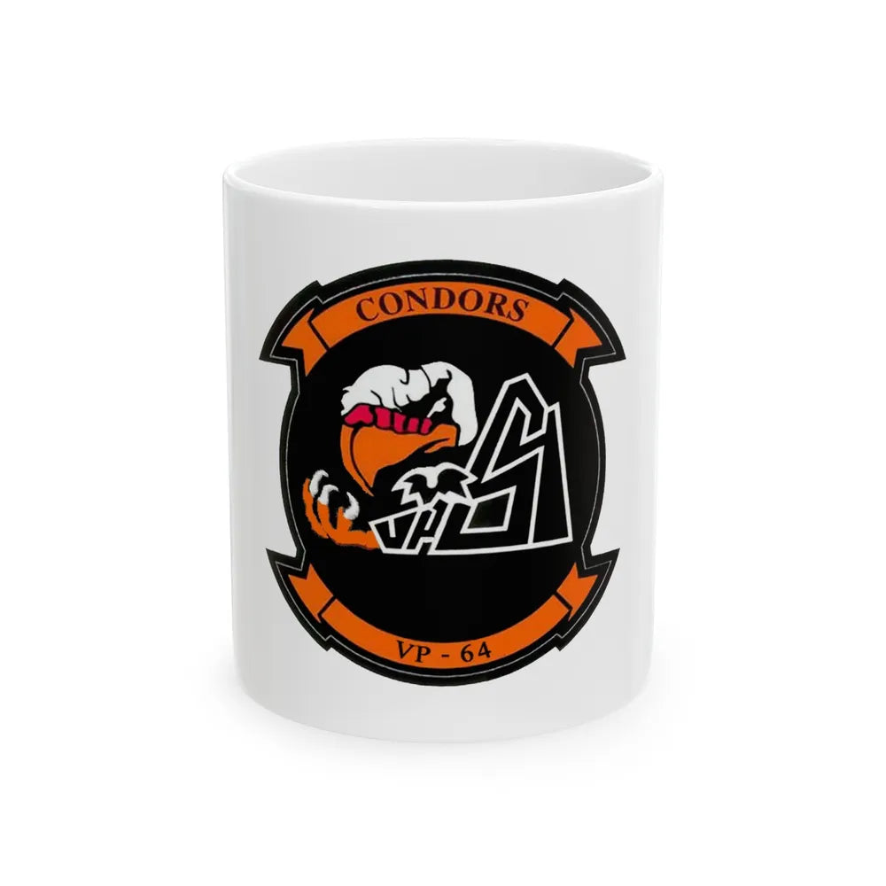 VR 64 Condors (U.S. Navy) White Coffee Mug-11oz-Go Mug Yourself