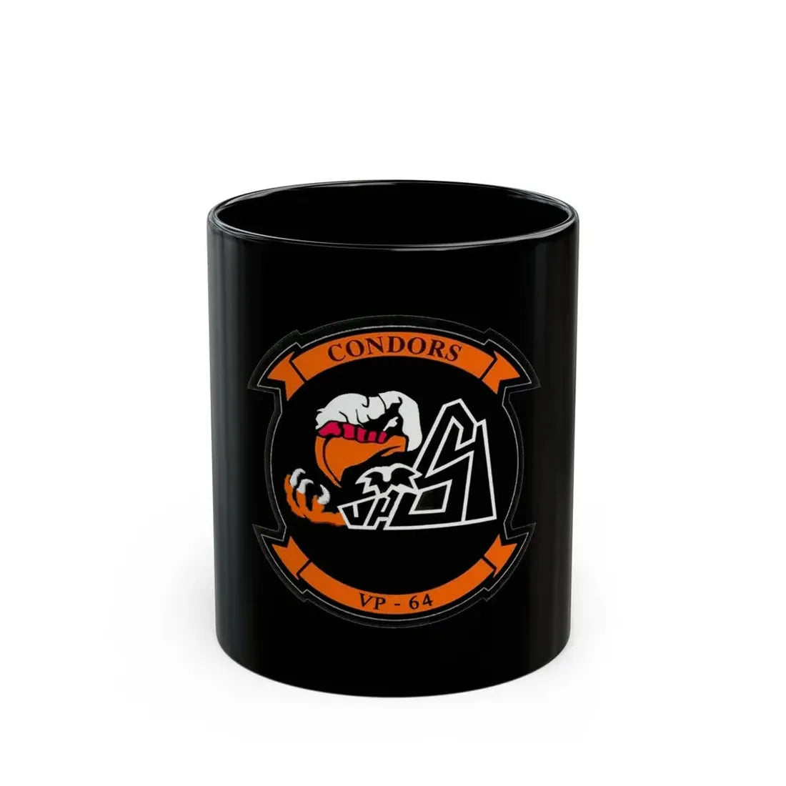 VR 64 Condors (U.S. Navy) Black Coffee Mug 11oz - Go Mug Yourself