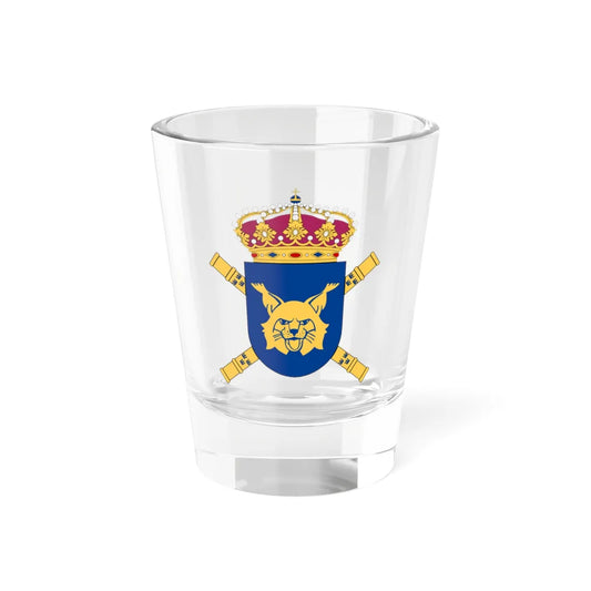 Övre norra arméfördelningen vapen (Sweden) (Coat of Arms) Shot Glass 1.5oz 1.5oz - Go Mug Yourself
