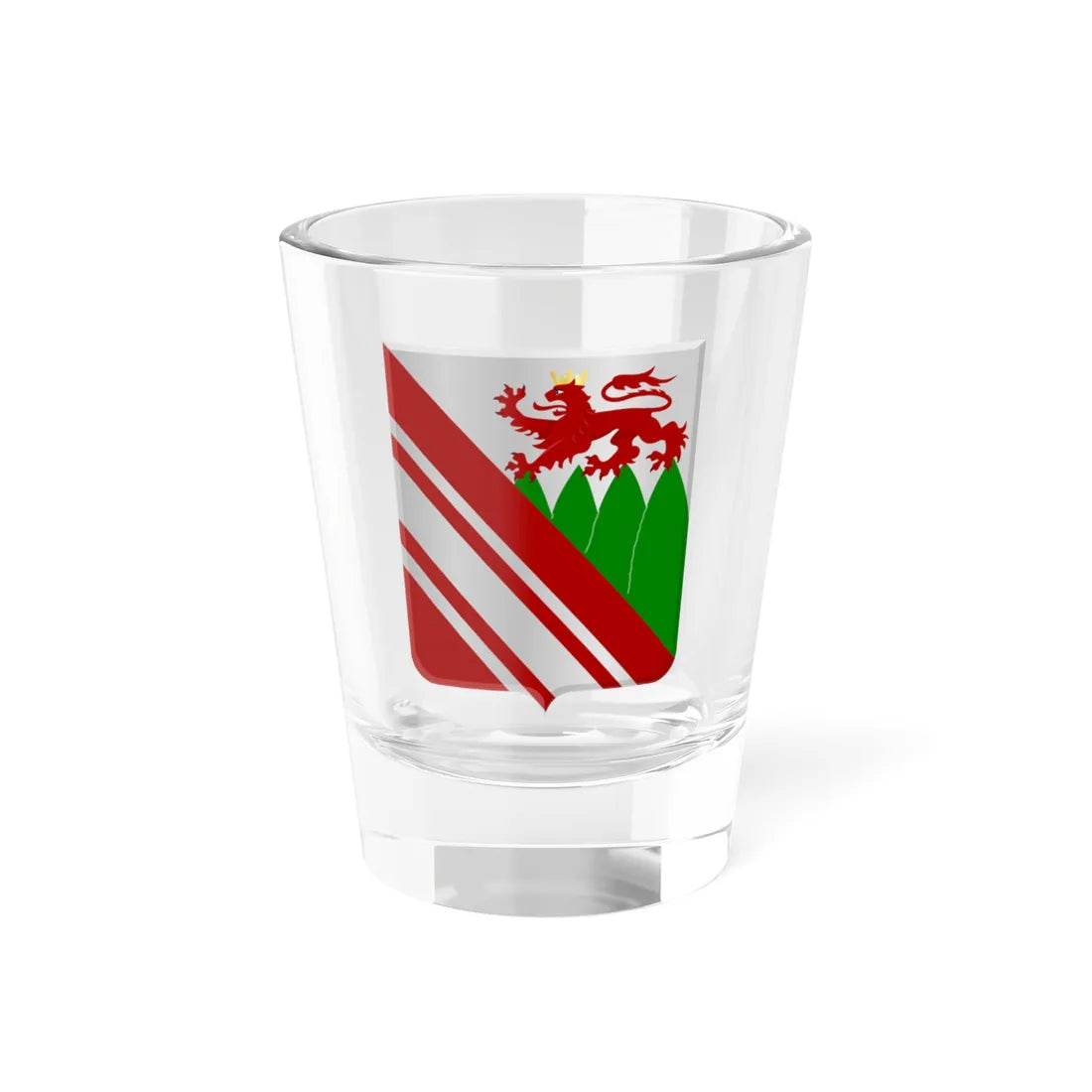 Vresse-sur-Semois wapen (Belgium) (Coat of Arms) Shot Glass 1.5oz 1.5oz - Go Mug Yourself