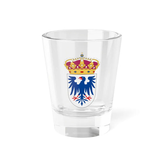 Värmland vapen med kunglig krona (Sweden) (Coat of Arms) Shot Glass 1.5oz 1.5oz - Go Mug Yourself