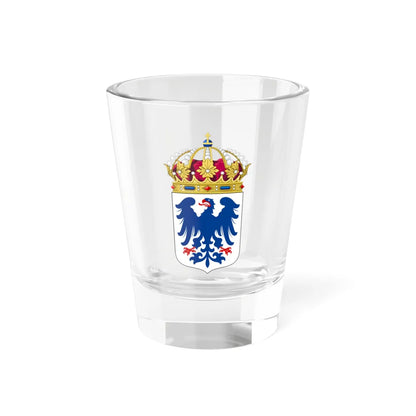 Värmlands läns vapen crowned (Sweden) (Coat of Arms) Shot Glass 1.5oz 1.5oz - Go Mug Yourself