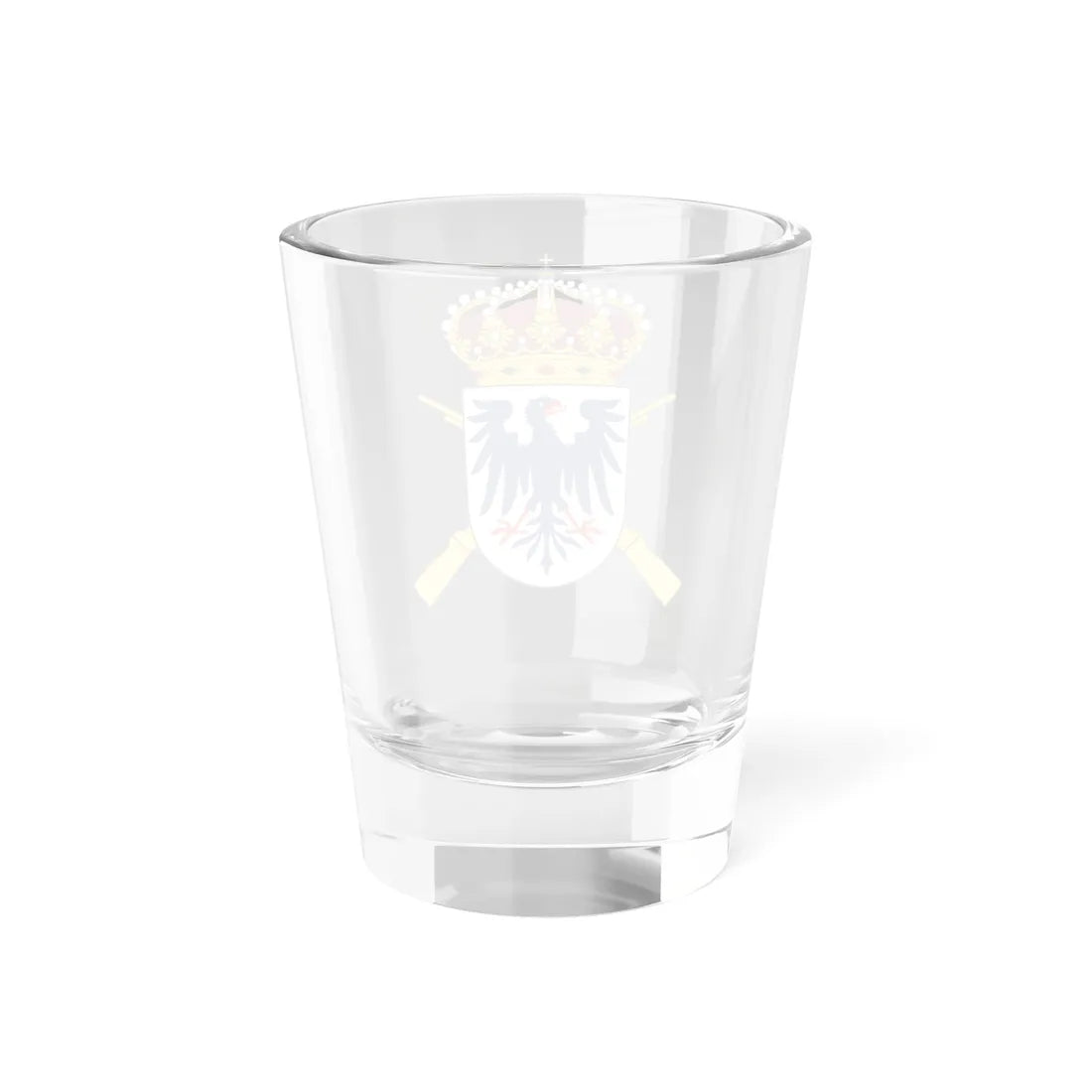 Värmlandsbrigaden vapen (Sweden) (Coat of Arms) Shot Glass 1.5oz - Go Mug Yourself