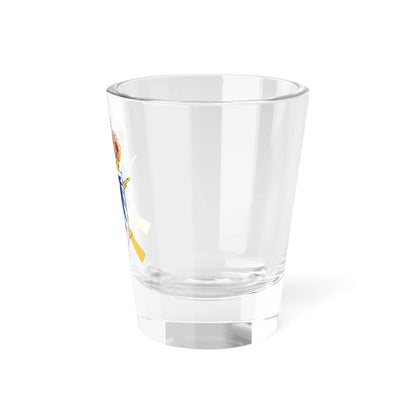 Värmlandsbrigaden vapen (Sweden) (Coat of Arms) Shot Glass 1.5oz - Go Mug Yourself