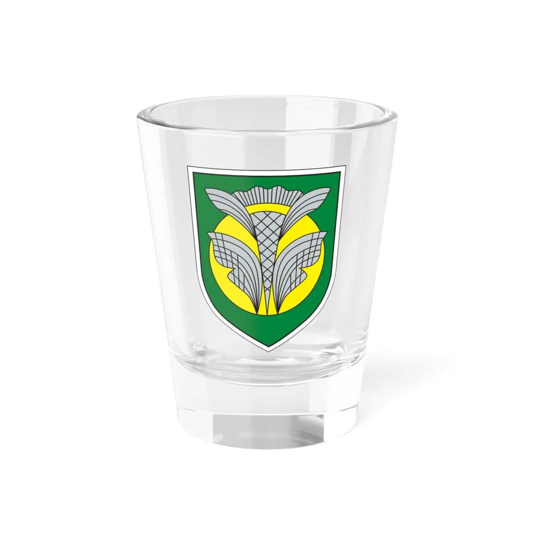Värska vapp (Estonia) (Coat of Arms) Shot Glass 1.5oz 1.5oz - Go Mug Yourself