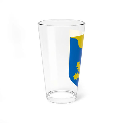 Võru valla vapp 2017 (Estonia) (Coat of Arms) Pint Glass 16oz - Go Mug Yourself