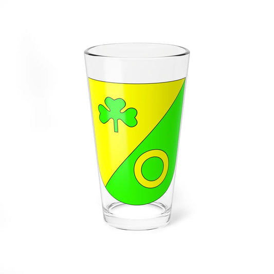 Võru valla vapp (Estonia) (Coat of Arms) Pint Glass 16oz 16oz - Go Mug Yourself
