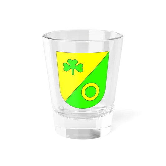 Võru valla vapp (Estonia) (Coat of Arms) Shot Glass 1.5oz 1.5oz - Go Mug Yourself