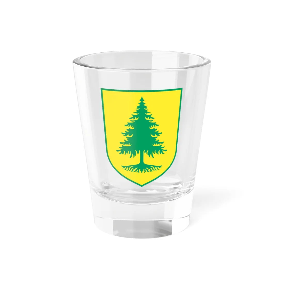 Võru vapp (Estonia) (Coat of Arms) Shot Glass 1.5oz 1.5oz - Go Mug Yourself