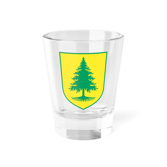 Võru vapp (Estonia) (Coat of Arms) Shot Glass 1.5oz 1.5oz - Go Mug Yourself