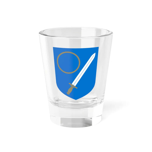 Võrumaa vapp (Estonia) (Coat of Arms) Shot Glass 1.5oz 1.5oz - Go Mug Yourself
