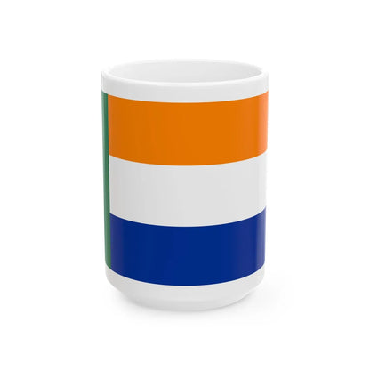 Vryheidsvlag alternative (South Africa) White Coffee Mug 15oz - Go Mug Yourself