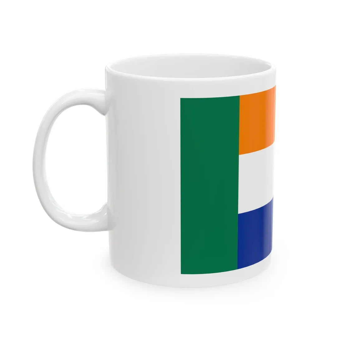 Vryheidsvlag alternative (South Africa) White Coffee Mug - Go Mug Yourself
