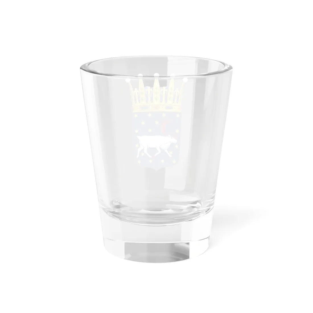 Västerbottens vapen crowned (Sweden) (Coat of Arms) Shot Glass 1.5oz - Go Mug Yourself