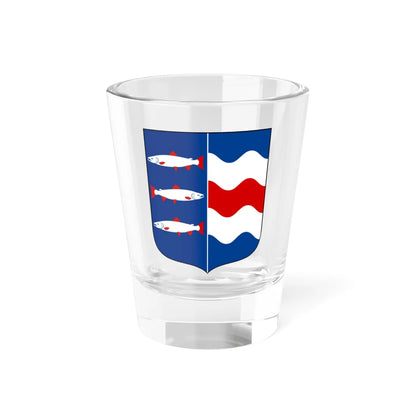 Västernorrlands läns vapen (Sweden) (Coat of Arms) Shot Glass 1.5oz 1.5oz - Go Mug Yourself
