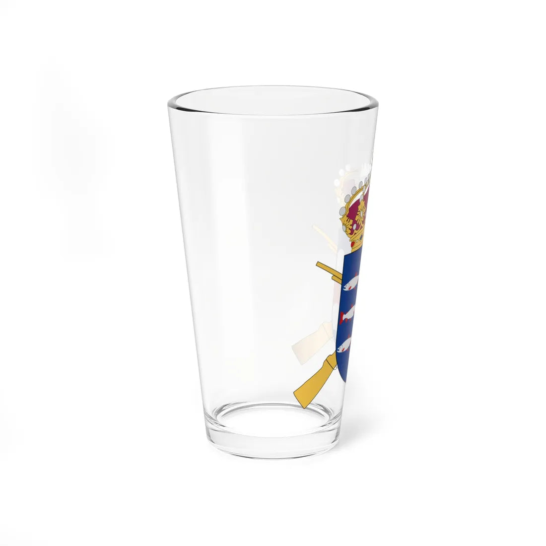 Västernorrlands regemente vapen (Sweden) (Coat of Arms) Pint Glass 16oz - Go Mug Yourself