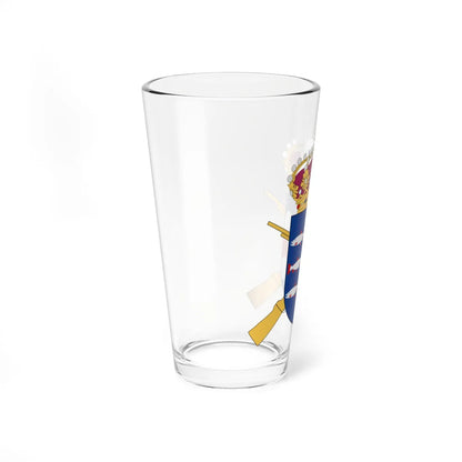Västernorrlands regemente vapen (Sweden) (Coat of Arms) Pint Glass 16oz - Go Mug Yourself