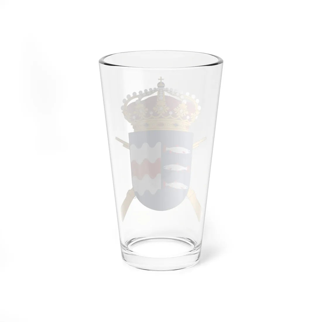 Västernorrlands regemente vapen (Sweden) (Coat of Arms) Pint Glass 16oz - Go Mug Yourself
