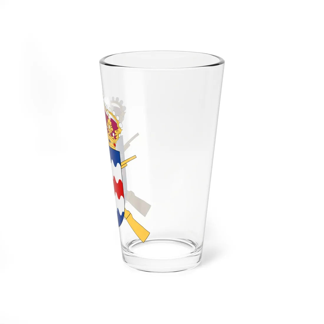 Västernorrlands regemente vapen (Sweden) (Coat of Arms) Pint Glass 16oz - Go Mug Yourself