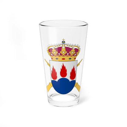 Västmanlandsgruppen vapen (Sweden) (Coat of Arms) Pint Glass 16oz 16oz - Go Mug Yourself