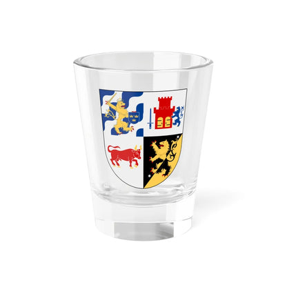 Västra Götaland vapen (Sweden) (Coat of Arms) Shot Glass 1.5oz 1.5oz - Go Mug Yourself