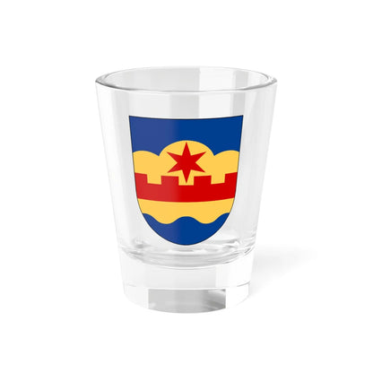 Västra Tollstad församling vapen (Sweden) (Coat of Arms) Shot Glass 1.5oz - Go Mug Yourself