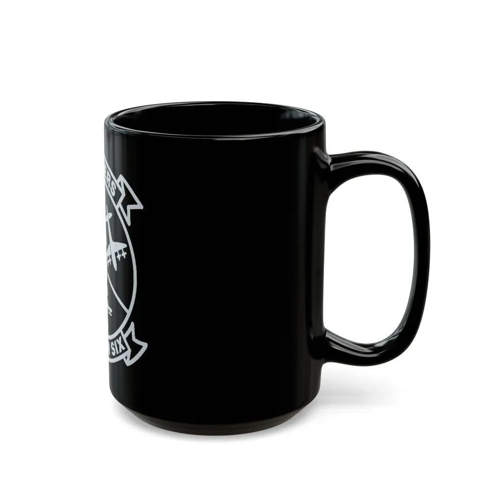 VT 6 TRARON VT6 Shooters (U.S. Navy) Black Coffee Mug-Go Mug Yourself