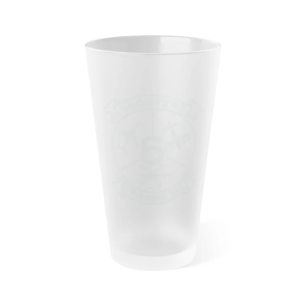 VT 6 TRARON VT6 Shooters (U.S. Navy) Frosted Pint Glass 16oz-Go Mug Yourself