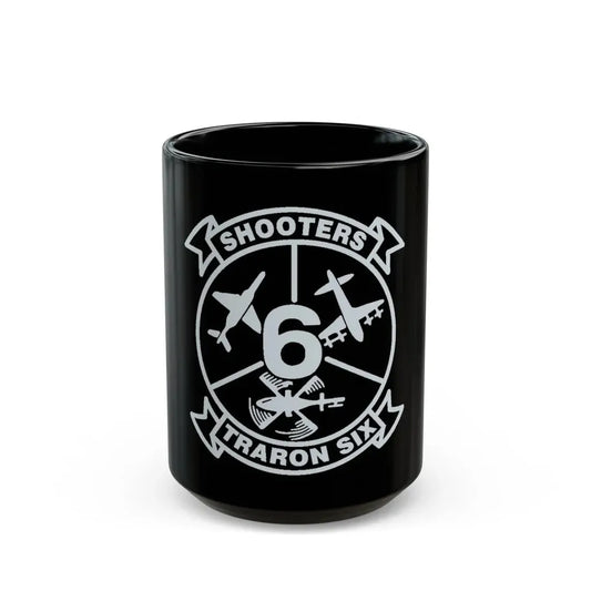 VT 6 TRARON VT6 Shooters (U.S. Navy) Black Coffee Mug 15oz - Go Mug Yourself