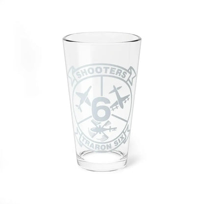 VT 6 TRARON VT6 Shooters (U.S. Navy) Pint Glass 16oz 16oz - Go Mug Yourself