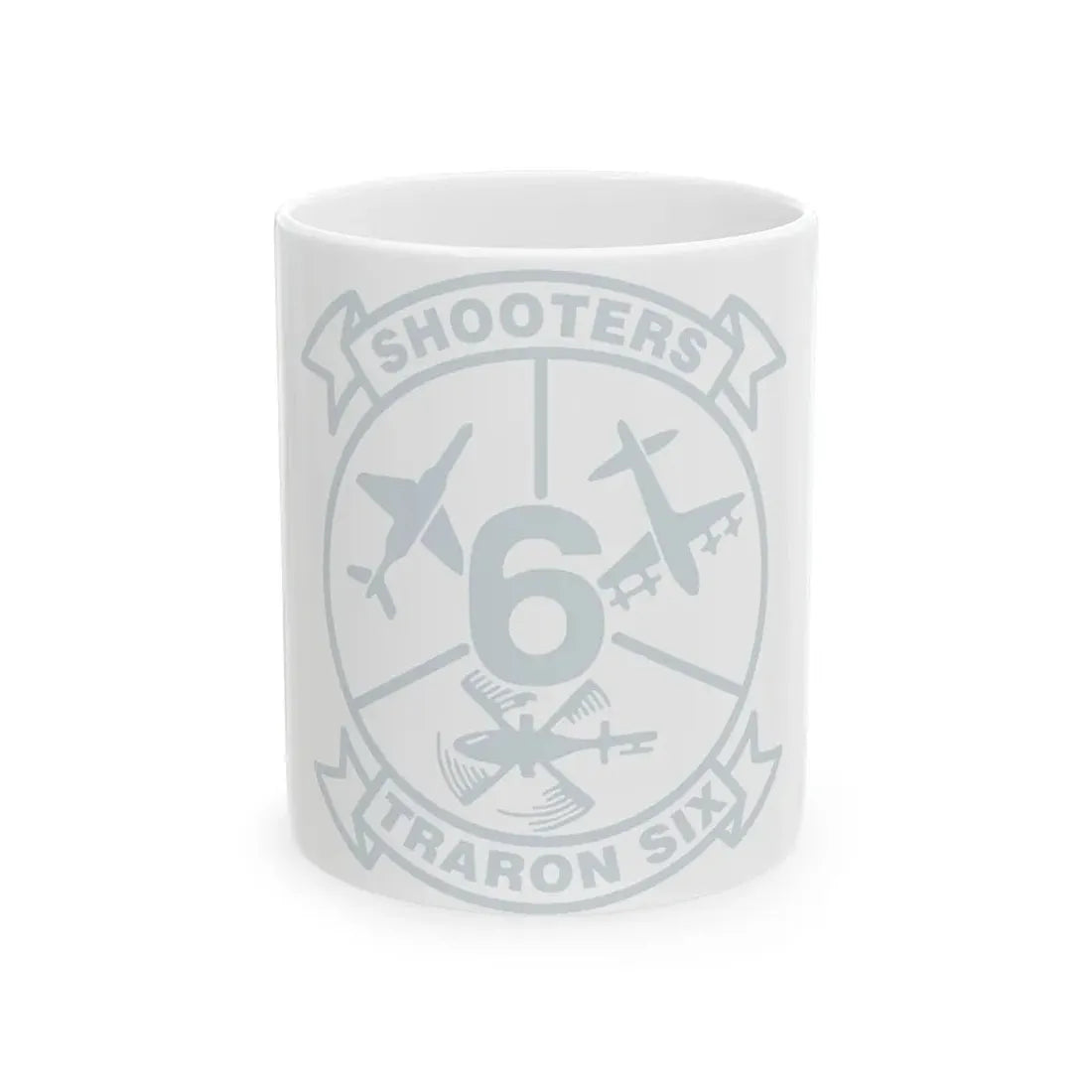 VT 6 TRARON VT6 Shooters (U.S. Navy) White Coffee Mug 11oz - Go Mug Yourself