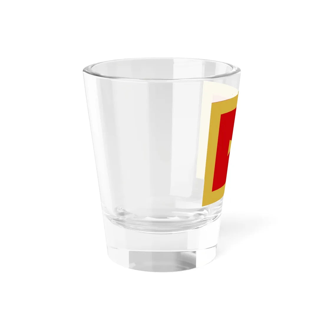 Vucji Do flag (Montenegro) Shot Glass 1.5oz - Go Mug Yourself