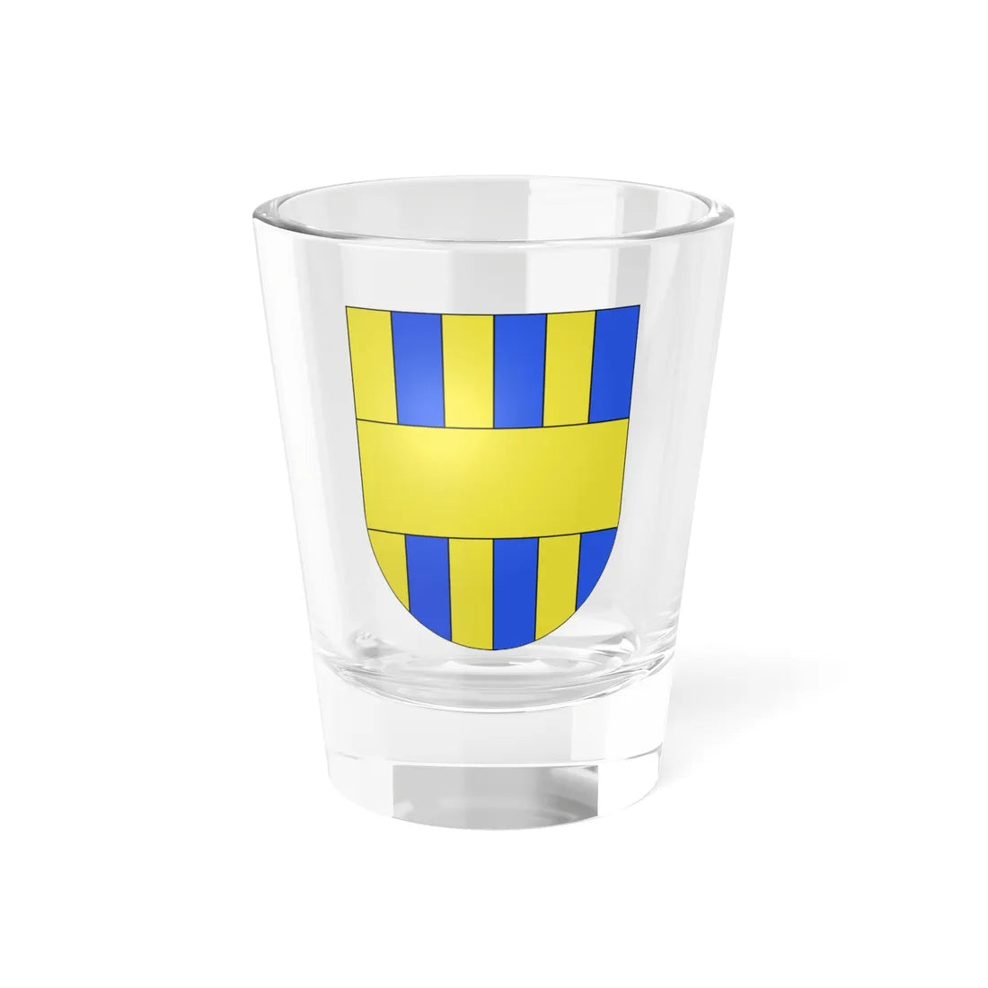 Vufflens-le-Chateau-coat of arms (Switzerland) (Coat of Arms) Shot Glass 1.5oz 1.5oz - Go Mug Yourself