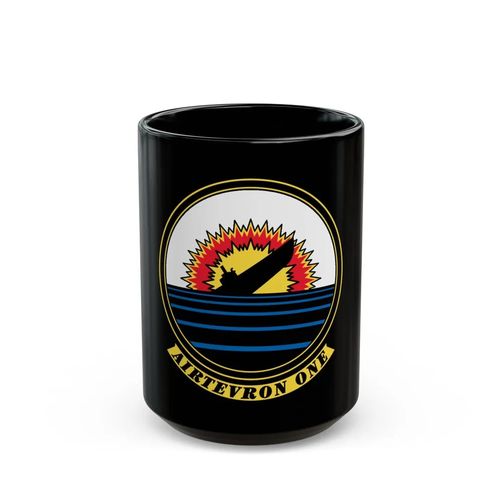 VX 1 Pioneers (U.S. Navy) Black Coffee Mug-15oz-Go Mug Yourself