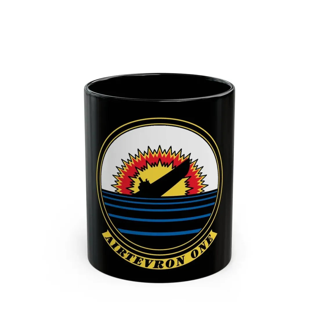VX 1 Pioneers (U.S. Navy) Black Coffee Mug 11oz - Go Mug Yourself